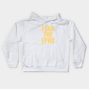 williams college "fear the ephs" (gold) Kids Hoodie